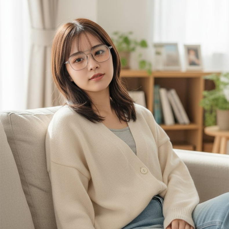 【小顔効果・11.9g超軽量】Eterlens ティアドロップフレーム 老眼鏡 おしゃれ | 高弾性TR90超軽量素材 | 知的なダブルブリッジ・度付き対応メガネ - 商品画像 11/13 (Aviator RxReady)