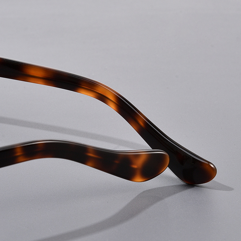 Eterlens｜レトロ風ラウンドフレームアセテート製メガネ｜クラシックファッション｜オーダー