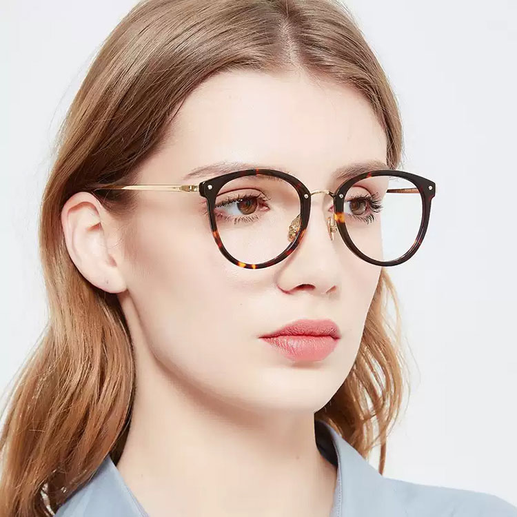 メタルブリッジ TR90ラウンドフレーム | ブルーライトカット | レトロ風老眼鏡 | Boston BlueGuard - 商品画像 5/11