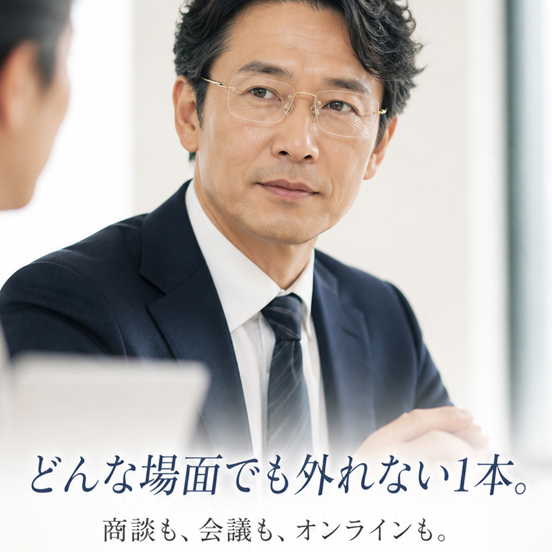 【締めつけ感を抑えた快適設計】Eterlens リムレス純チタンメガネ｜フレーム重さ 4.3g｜UVカット｜オフィス・通勤に｜レンズカスタマイズ対応