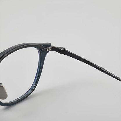 Eterlens|ボストン型メタルブリッジメガネ|クラシックなデザイン|オーダーメイド