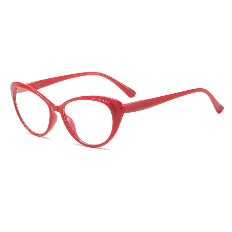 ブルーライト対策キャットアイフレーム老眼鏡