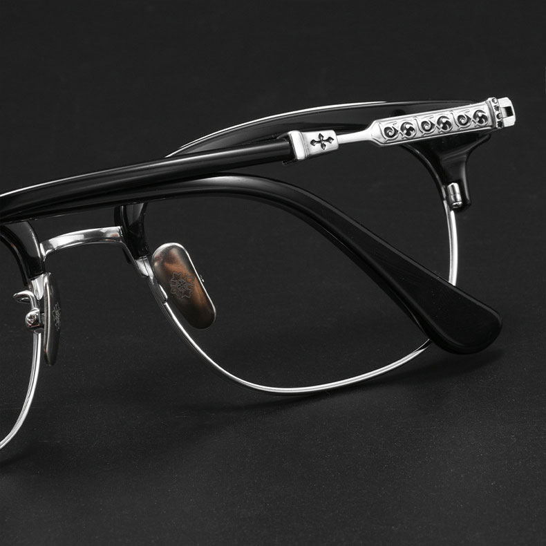 【小顔効果・レトロデザイン】Eterlens 度付きメガネ おしゃれ スクエア | 上質アセテート×チタンフレーム | レトロ・知的・男女兼用 - 商品画像 8/11 (Round RxReady)