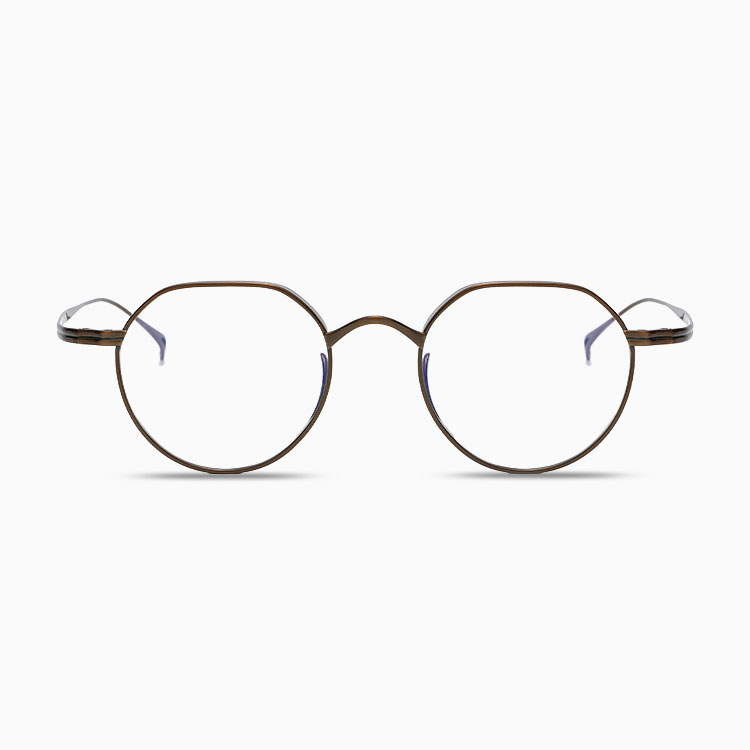 Eterlens｜多角形フレームスプラウトパットメガネ｜匠の技が光る一本