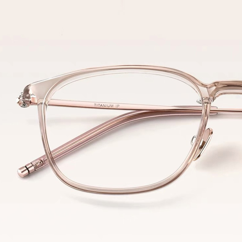 Eterlens｜超軽量エアチタンフレーム｜度付き対応｜レトロ風メガネ-Eterlens