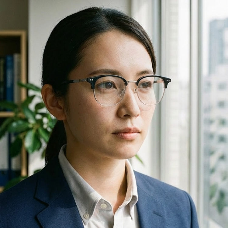 Eterlens │クラシックなブローフレームメガネ