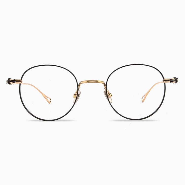 Eterlens｜レトロ風彫刻模様付きメガネ｜匠の技が光る一本