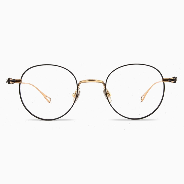 Eterlens｜レトロ風彫刻模様付きメガネ｜匠の技が光る一本