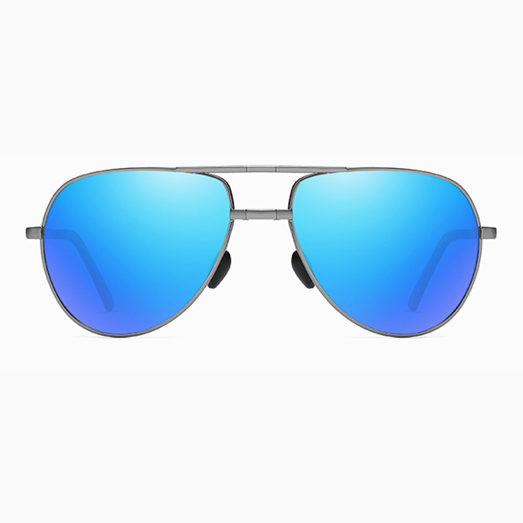 Eterlens | メタルアビエーター型 | 折りたたみ 夜間用偏光レンズ | メンズドライブメガネ-Eterlens