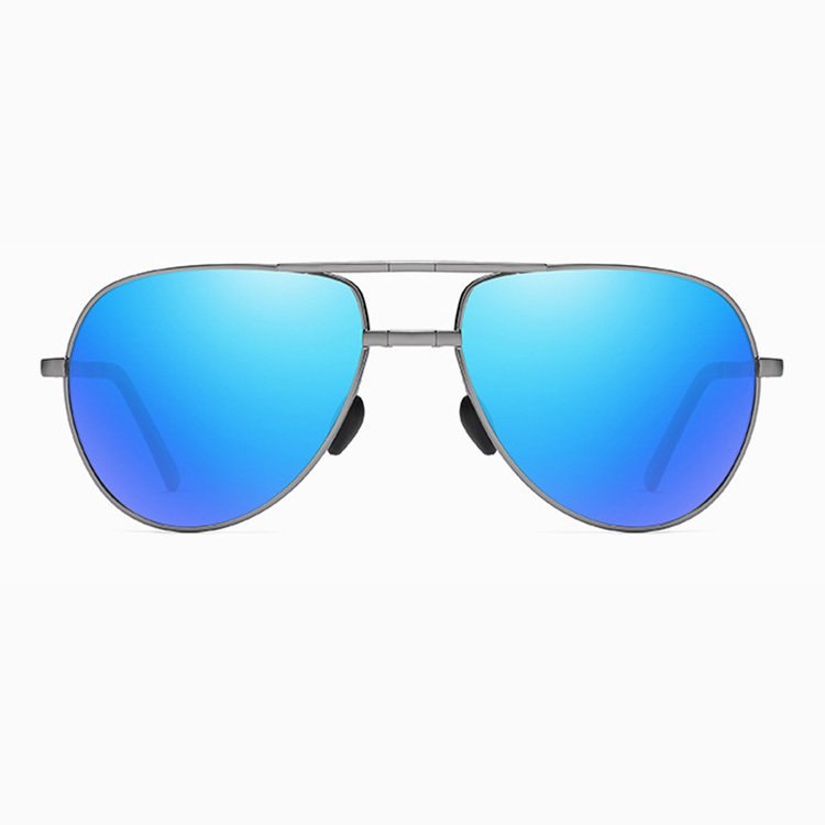 Eterlens | メタルアビエーター型 | 折りたたみ 夜間用偏光レンズ | メンズドライブメガネ-Eterlens