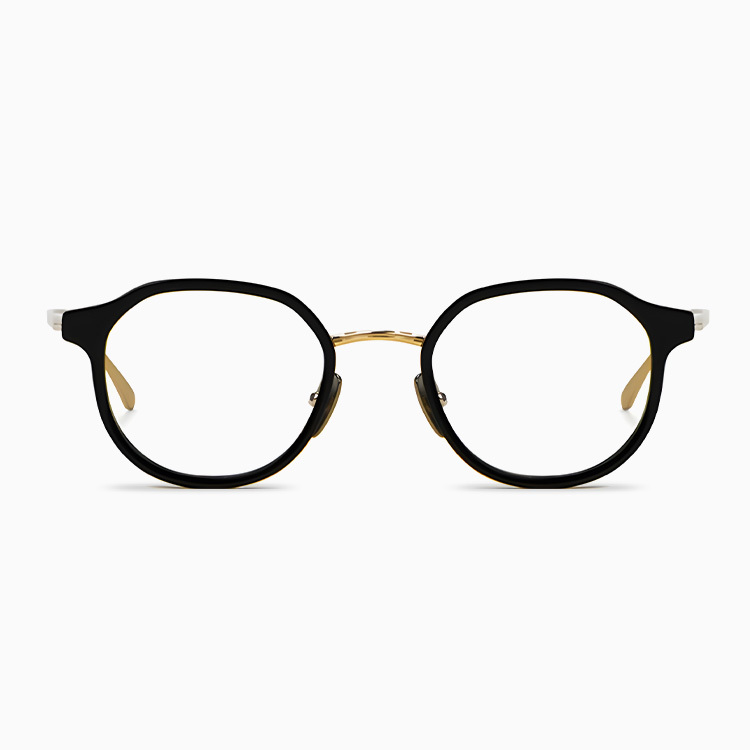 Eterlens｜高級感のある超軽量チタンビジネススタイルメガネ｜度付き対応｜レトロスタイル