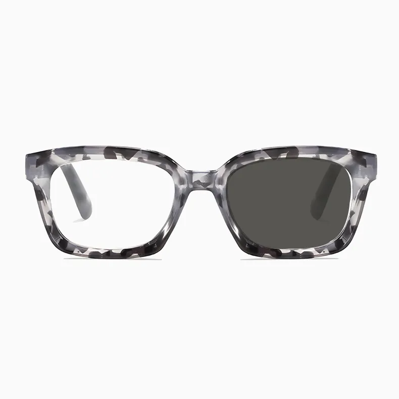 知性の窓  | ブルーライトカット老眼鏡ビッグフレームウェリントン型 | Black | Eterlens