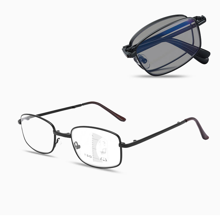 Eterlens | チタン合金折りたたみ式 | 遠近両用調光レンズ | ファッション老眼鏡