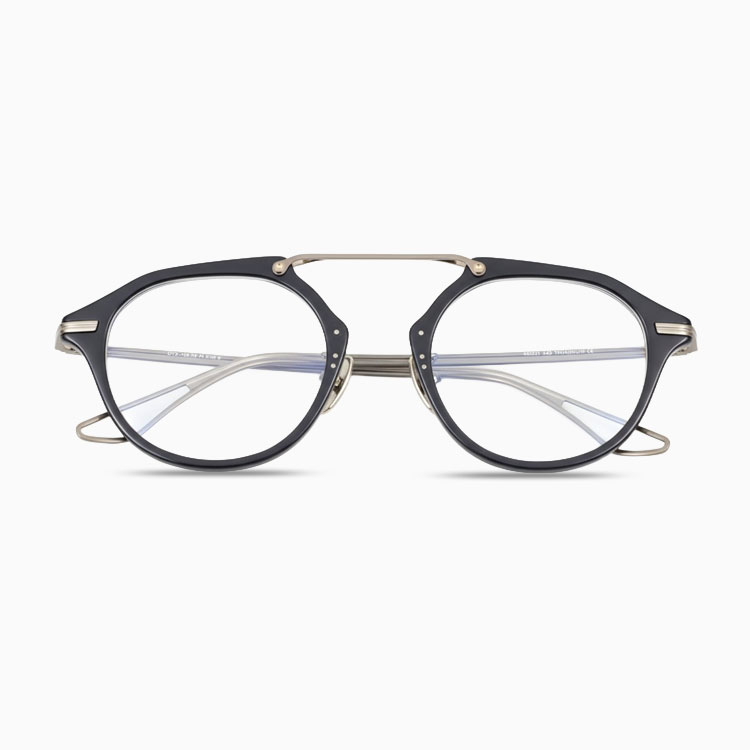 Eterlens｜華奢でレトロな六角形メガネ｜匠の技が光る一本 │オーダーメイド