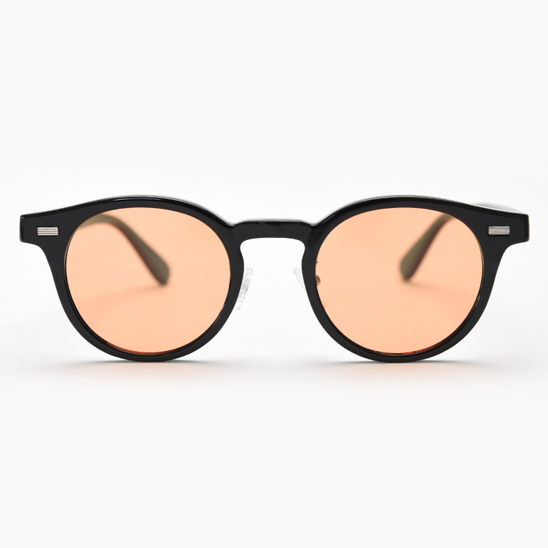 Eterlens|ラウンドフレーム|偏光レンズUV400|レトロ風サングラス