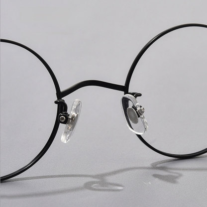 Eterlens | クラシックなレトロラウンドアメガネ | 軽量で快適