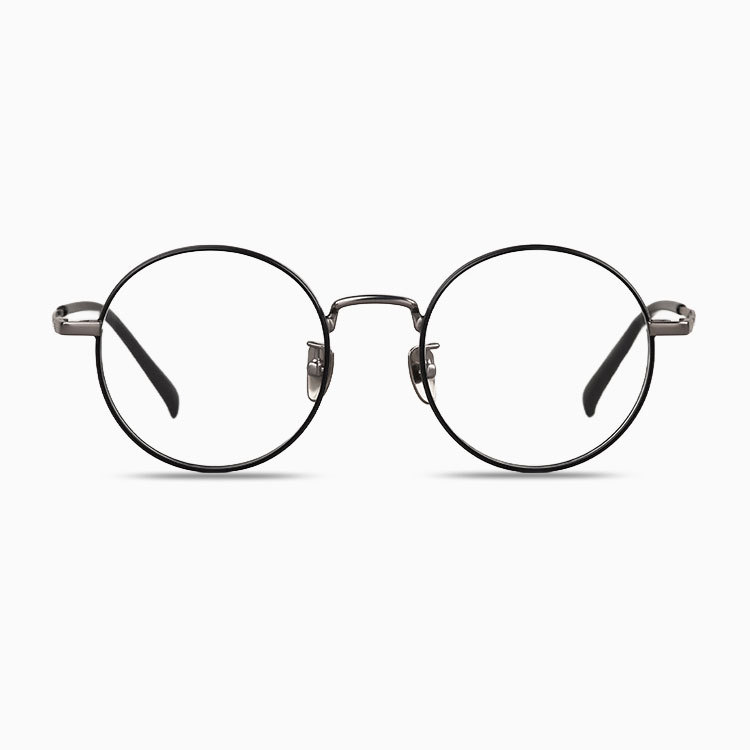 Eterlens | レトロな超軽量チタン製ラウンドフレームメガネ | 匠の技を光る一本 | オーダーメイド