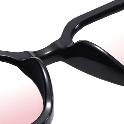 Eterlens｜新作グラデーションチークレンズメガネ｜TR90ブルーライトカット｜小顔見え効果