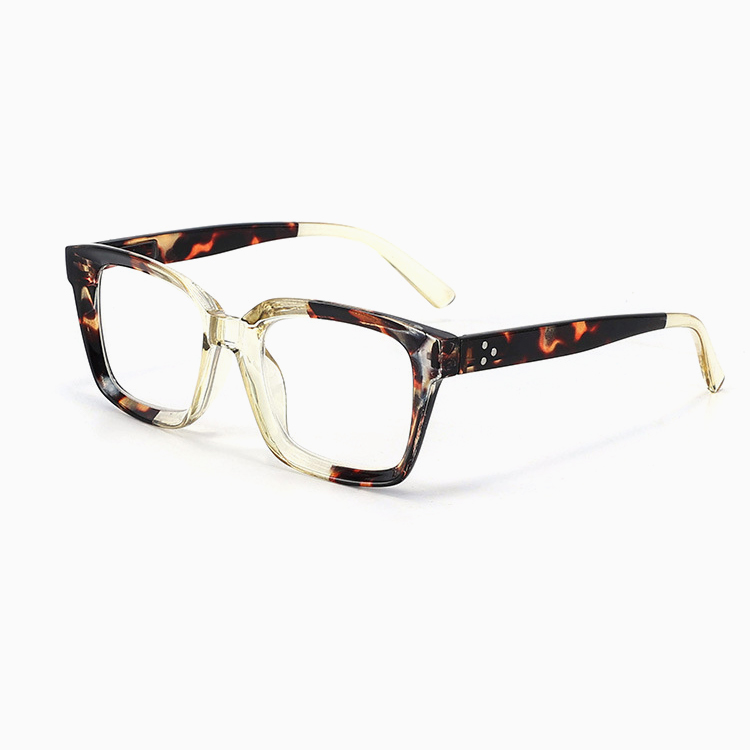 【トレンド感満載・小顔効果】Eterlens 老眼鏡 おしゃれ スクエアメガネ | TR超軽量フレーム | ブルーライトカット・個性的ファッション - 商品画像 1/8 (Round BlueGuard)