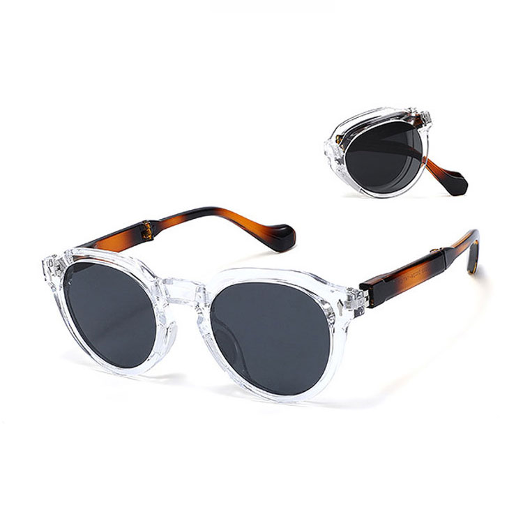 Eterlens｜トレンドクラウンパント型 TR素材｜折りたたみ可能 偏光｜ins風サングラス