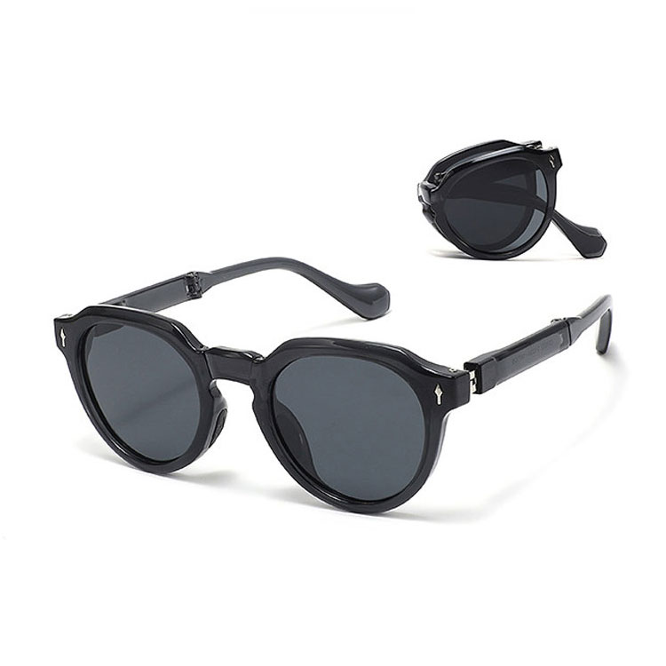 Eterlens｜トレンドクラウンパント型 TR素材｜折りたたみ可能 偏光｜ins風サングラス