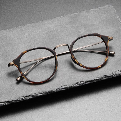 Eterlens | 超軽量チタンスプラウトパットメガネ | 匠の技が光る一本