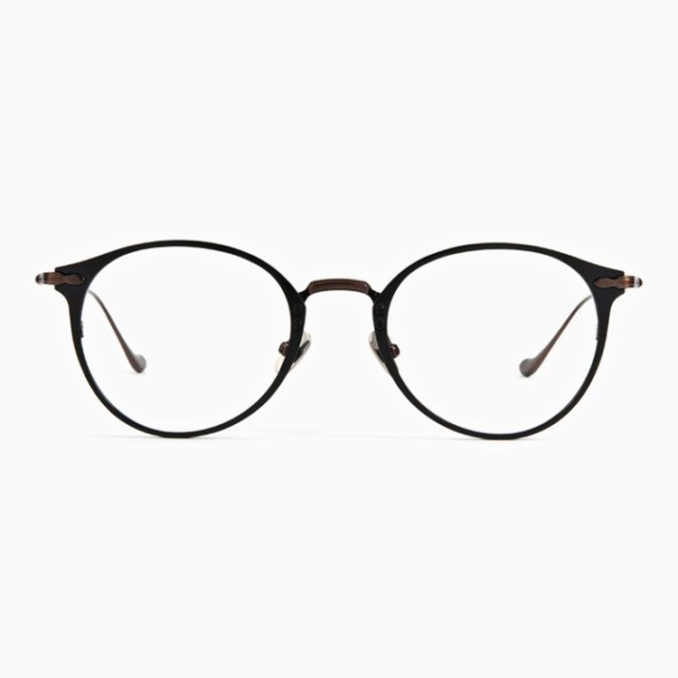 Eterlens｜レトロ風チタンメガネ｜度付き対応｜匠の技が光る一本