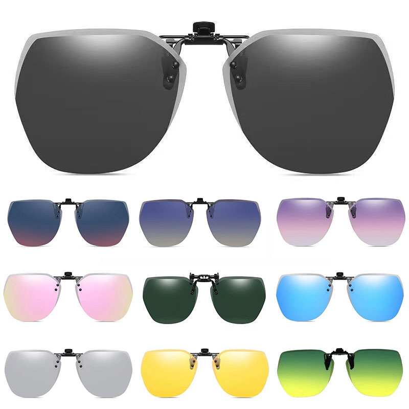 さっとサングラスになる クリップオンレンズ-老眼鏡 おしゃれ-Eterlens