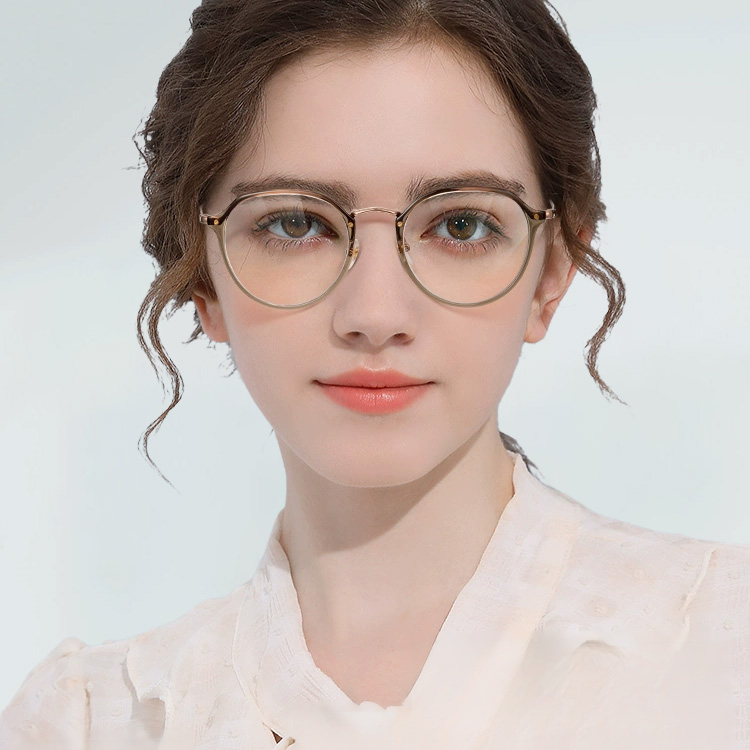 Eterlens｜メタルブリッジ8g超軽量｜ブルーライトカット｜クラシックレトロな老眼鏡-Eterlens