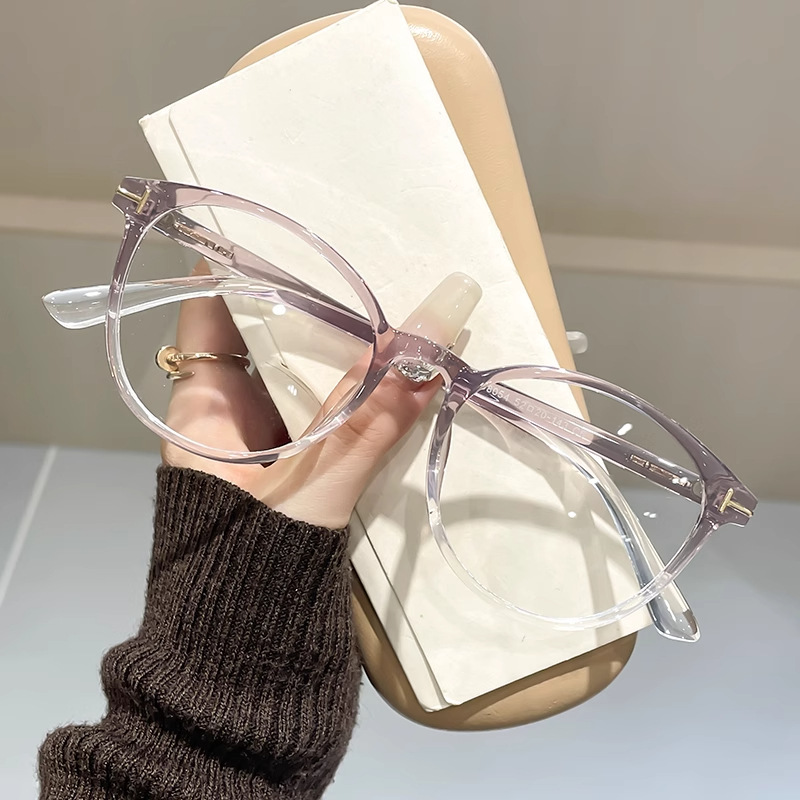 Eterlens｜アート風超軽量TR素材｜度付き対応｜クラシックメガネ