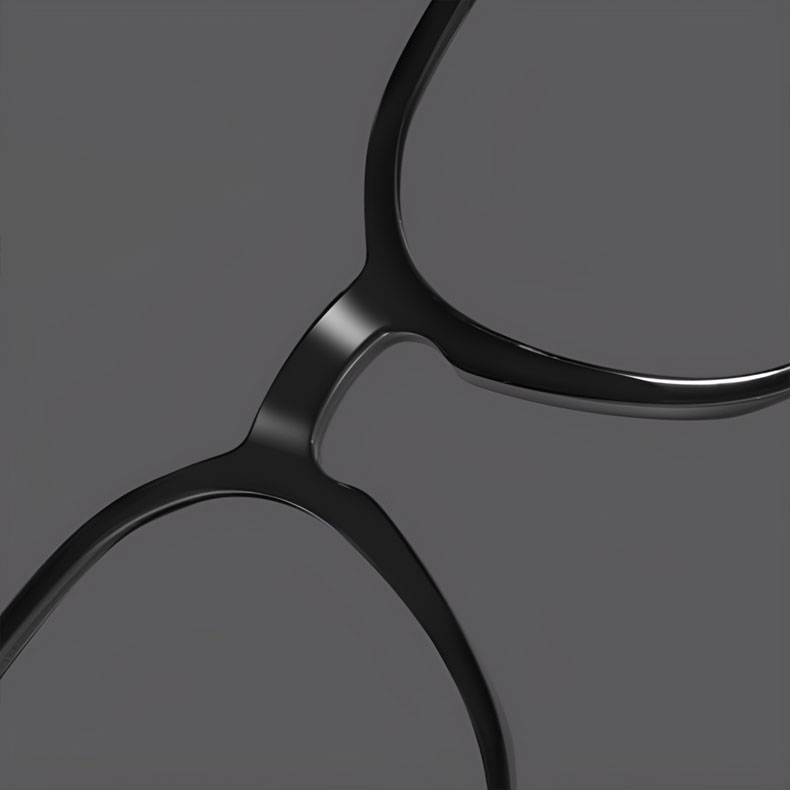 Eterlens | デザイナーズモデルのアセテート＋チタンフレームメガネ | トレンド感あふれる