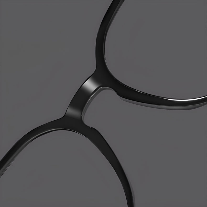 Eterlens | デザイナーズモデルのアセテート＋チタンフレームメガネ | トレンド感あふれる