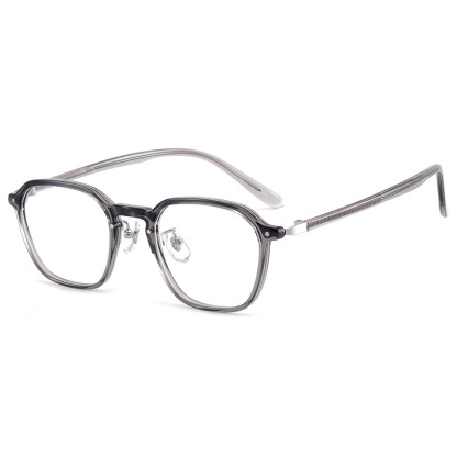 Eterlens｜レトロ風小さめフレーム芯張りテンプルメガネ｜上質感溢れる