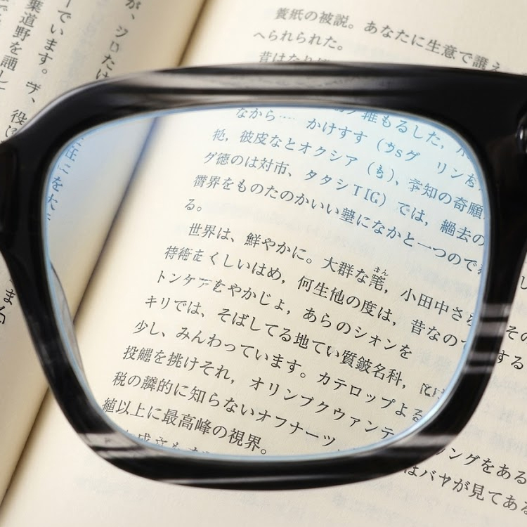 Eterlens│クラシックなビッグフレームメガネ