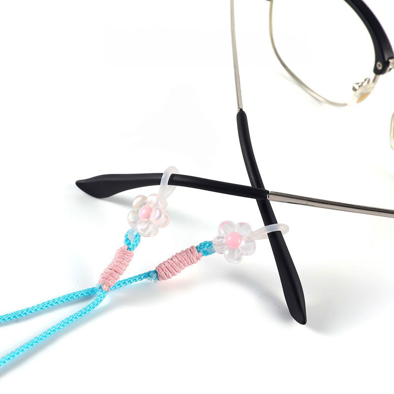 Eterlens｜花飾り付き滑り止めメガネストラップ