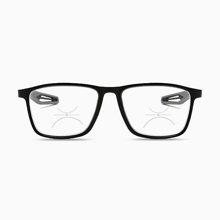 スポーツスタイル累進多焦点調光レンズ老眼鏡