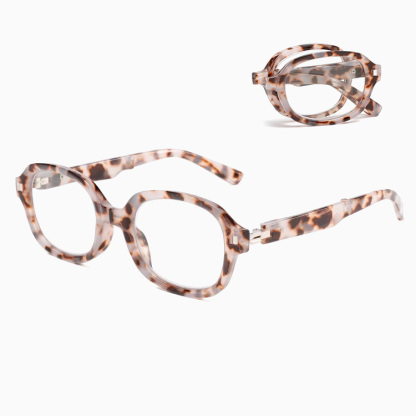 Eterlens｜欧米風オーバル型｜折りたたみ式 ブルーライトカット｜ファッション老眼鏡-Eterlens