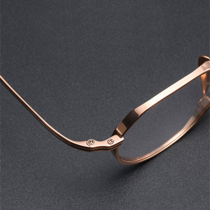 Eterlens｜多角形フレームスプラウトパットメガネ｜匠の技が光る一本