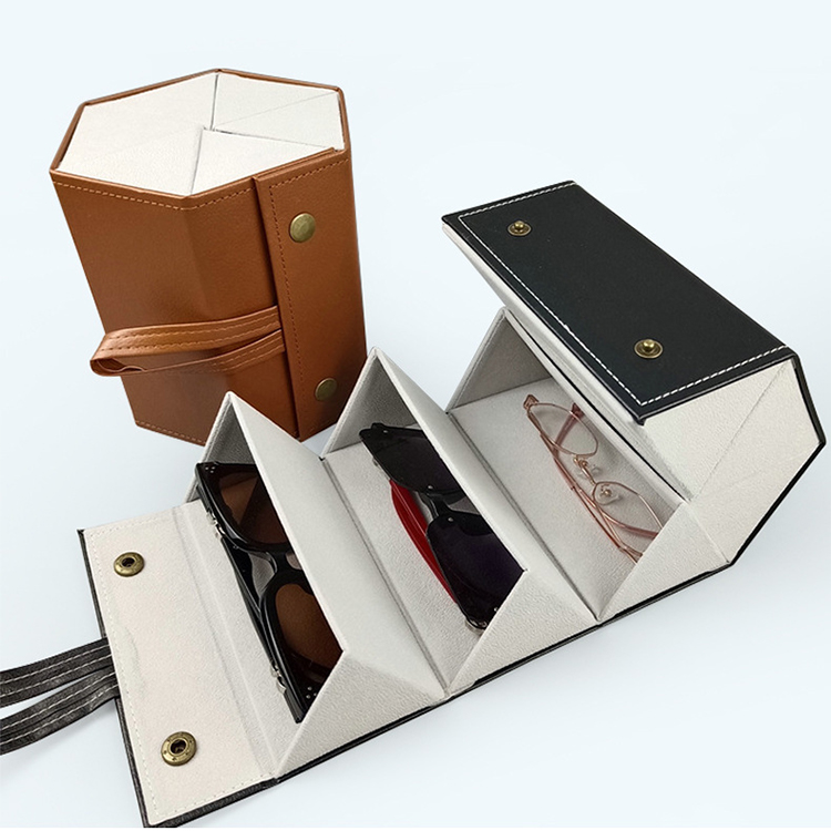 Eterlens｜手作りレザー多機能メガネケース｜アクセサリー