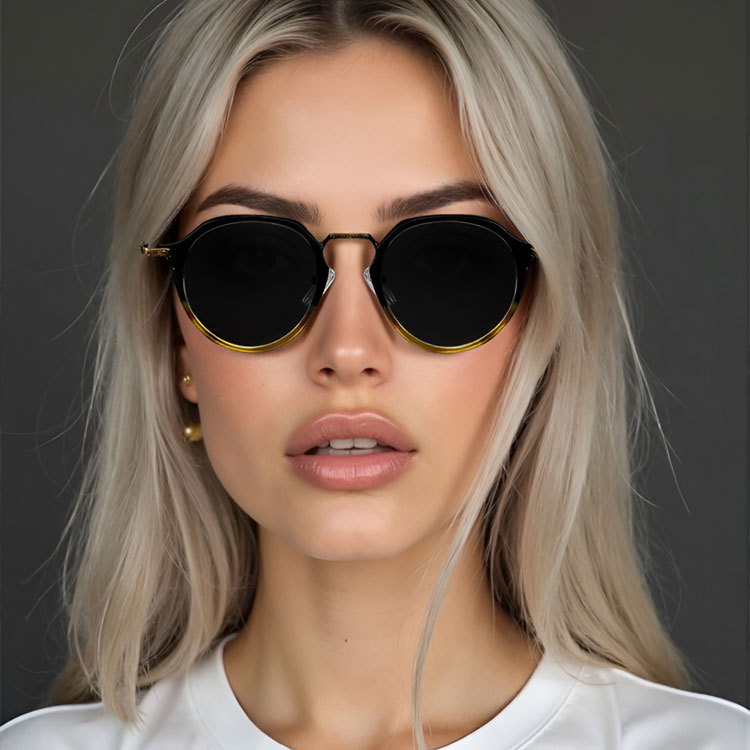 Eterlens｜デザイナーコレクション｜UV400 パンクスタイルメタルレトロサングラス-Eterlens