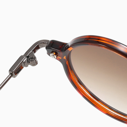 Eterlens 小さめの個性ラウンドフレーム|UV400|ヒップホップ風サングラス-Eterlens