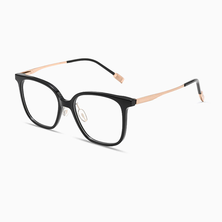 Eterlens｜レトロ感漂うビッグフレームメガネ | ファッショナブルなグラデーションカラー｜素っぴんでも盛れる一本