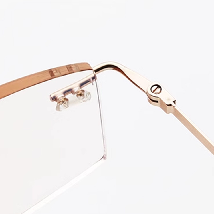 Eterlens｜超軽量カーキレンズリムレス老眼鏡｜ブルーライトカット｜大人のビジネススタイルに