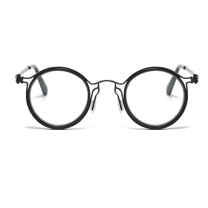 ブルーライトカット遠近両用調光老眼鏡