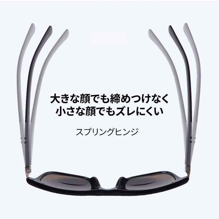 ブルーコーティングレンズ｜遠近両用 紫外線対策｜老眼鏡・サングラスの2in1 | Square SunReader | Eterlens