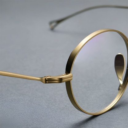 [Copy]Eterlens 時の円環コレクション『刻』｜8.8g 超軽量のチタン製レトロラウンドメガネ｜度付き可能｜匠の技が光る一本