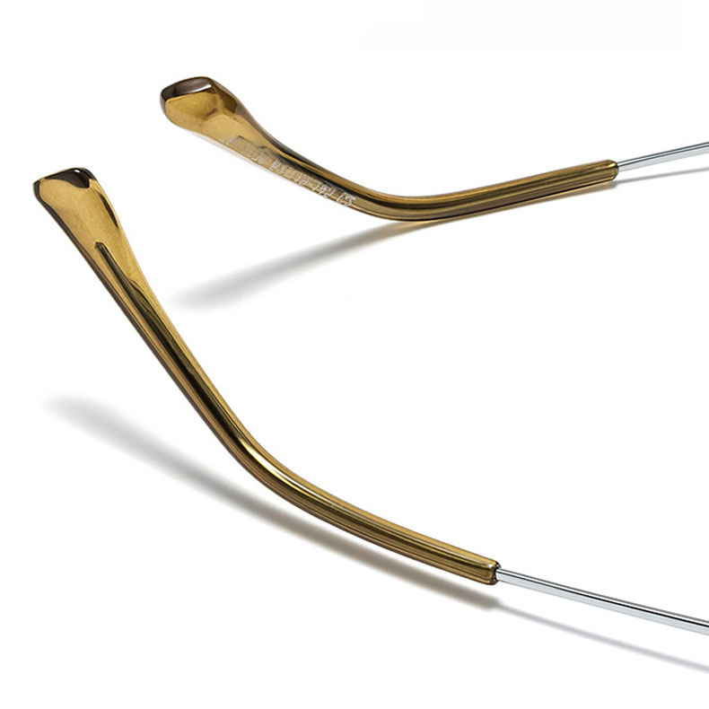 【不動のベストセラー・極細メタル】Eterlens 11.7g メガネ 度付き おしゃれ ラウンド | 洗練されたミニマリズム・純チタン | 男女兼用・知的・軽量 - 商品画像 10/13 (Boston Progressive)