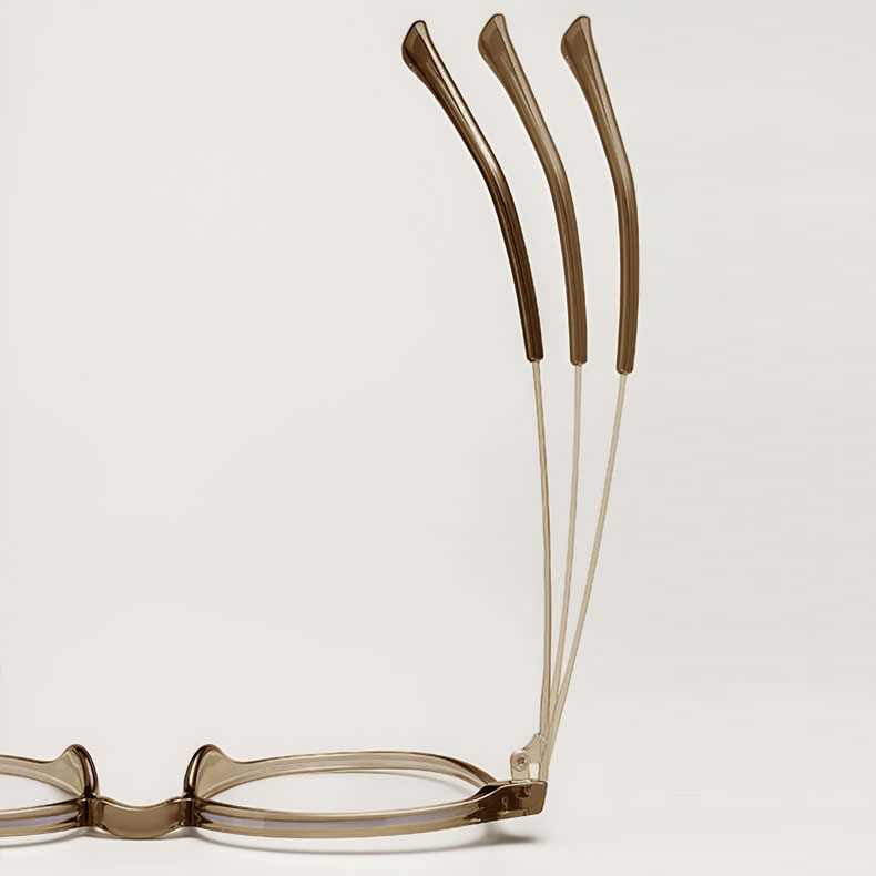 【不動のベストセラー・極細メタル】Eterlens 11.7g メガネ 度付き おしゃれ ラウンド | 洗練されたミニマリズム・純チタン | 男女兼用・知的・軽量 - 商品画像 7/13 (Boston Progressive)