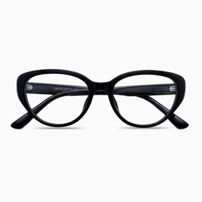 Eterlens | レトロ風フォックス型アセテートメガネ│おしゃれなデザイン