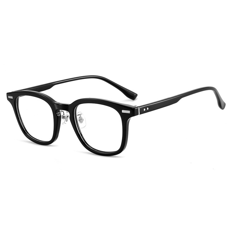 Eterlens | レトロ風超軽量ウェリントン型アセテートメガネ | クラシックなデザイン